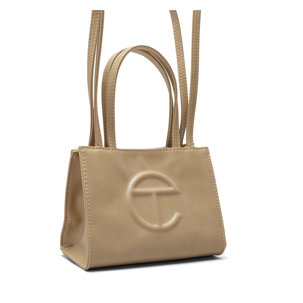 Telfar Small Cream Bag